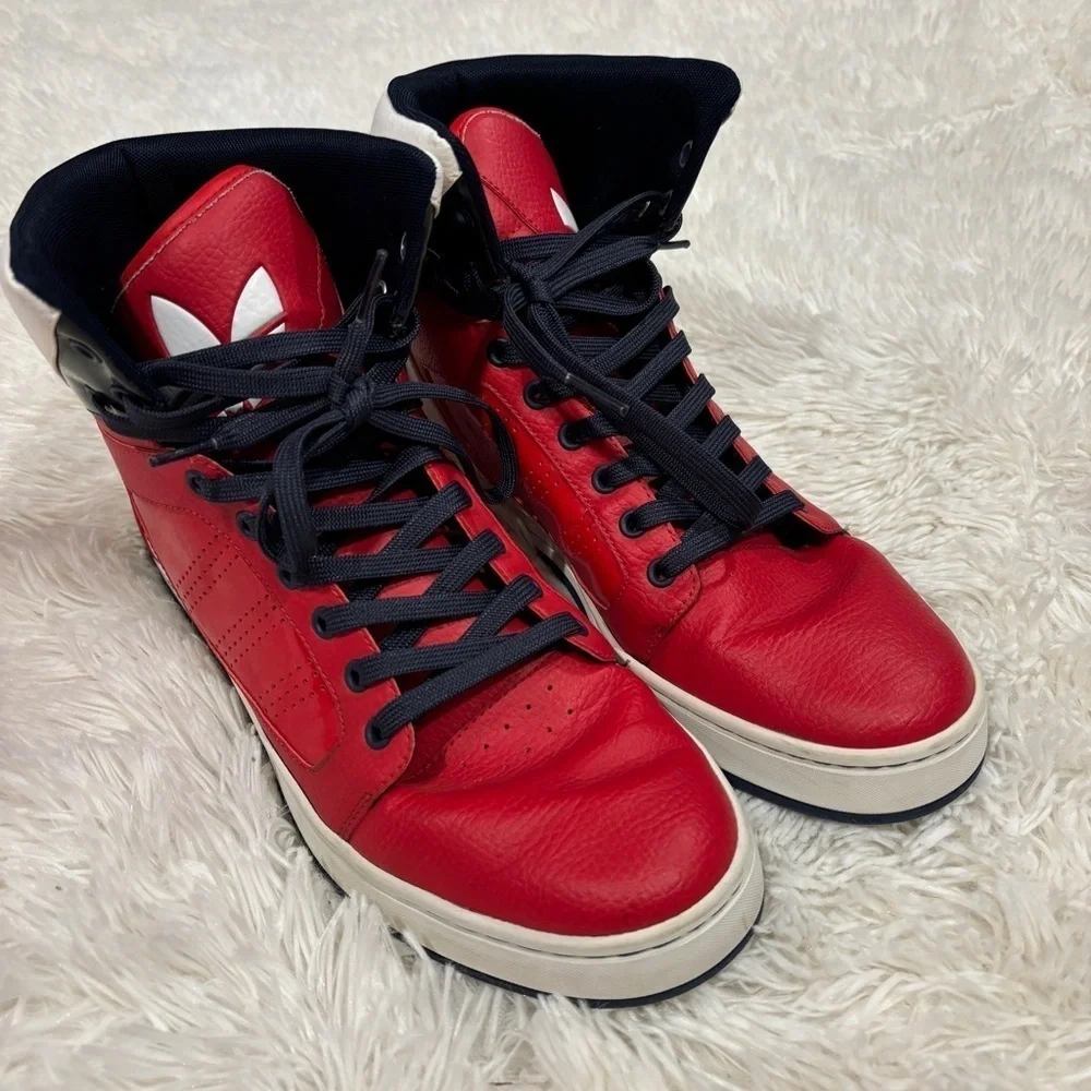 Adidas Adi High Ext Scarlet Red White Blue G56624 Men’s Size 9
